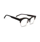 Square frame glasses